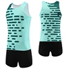 Men Marathon Track And Field Sets Sportswear Tank Top Running Vest Shorts Quick Dry Breathable Tracksuit Sportwear Training Sets 1