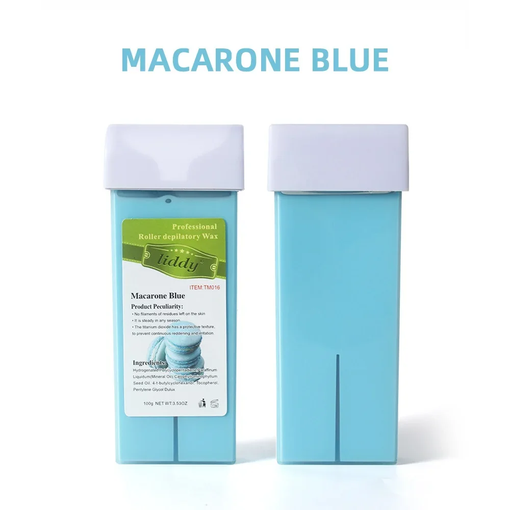 Hair Removal Cream 100g Rosin Free Cartridge Depilatory Hot Film Wax Roller Bikini Face Hair Legs Arm Removal