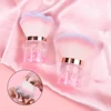 Nail Art Mushroom Rose Head Brush Remove Nail Dust Brush Polish Powder Cleaning Tool Beauty Makeup Brushes Manicure Accessories 1