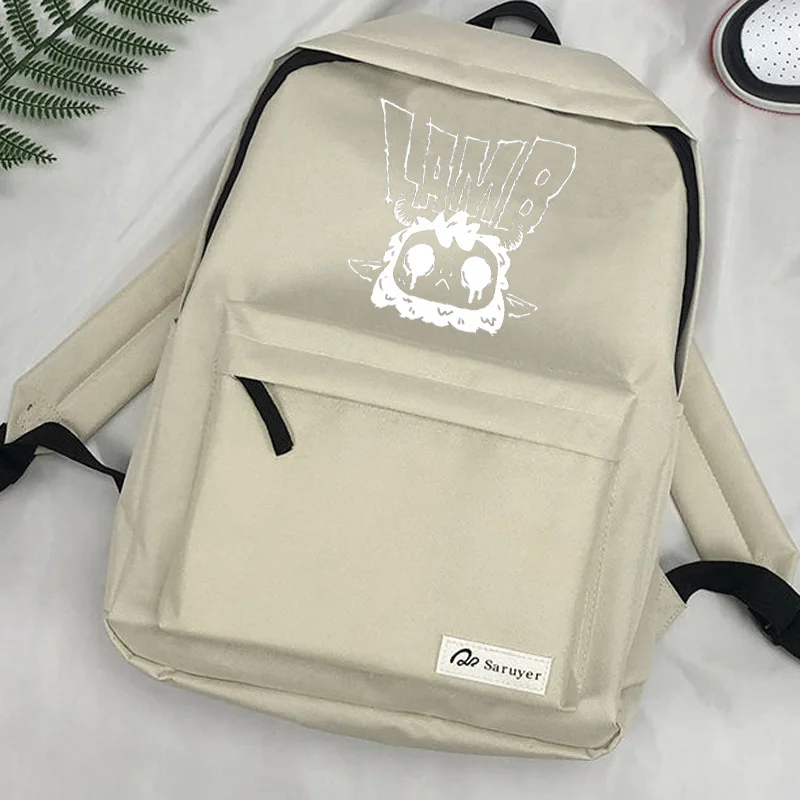 Cult Of The Lamb Bolsas School Fashion Designer Laptop Plecaki Mochilas Da Moda Infantil Zaino Da Donna
