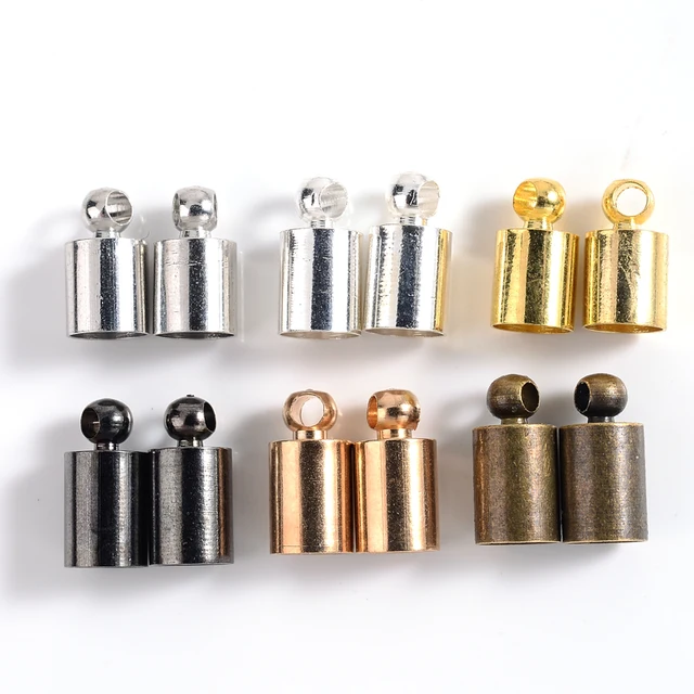 QA 50-100pcs Leather Cords Bracelets Buckle