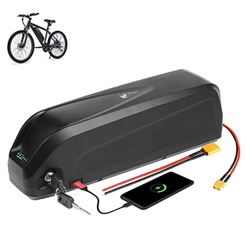 

HAILONG Ebike Lithium Battery 48V 15AH 17.5Ah Lithium Battery for 350W 500W 750W 1000W Electric Mountain Bike