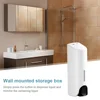 350ML Shower and Lotion Dispenser Waterproof Shampoo Shower Gel Container Wall Mount with Clear Window for Home Hotel Restaurant 2