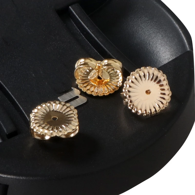 20 Stück Ohrringe aus 925er Silber, 18 Karat vergoldetes Kupfer, Ersatzheber für schwere Ohrstecker, Schmuckherstellungszubehör – Detail 2