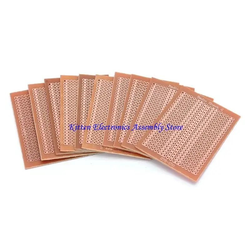 96GD 10 PCS 5x7cm DIY 프로토 타입 용지 PCB 매트릭스 회로 BOA를위한 범용 실험
