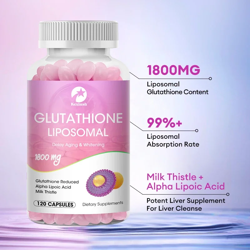 Glutathione Protein Capsules Active Reduced Form Glutathione