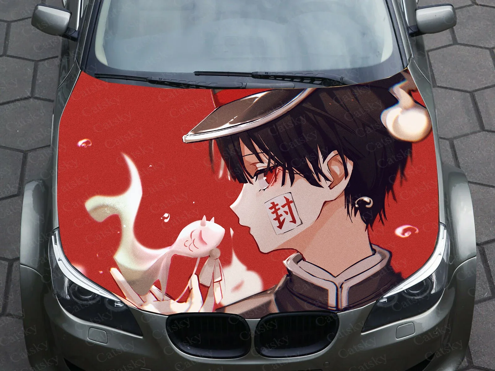 

Anime Hanako Kun Yugi Car Decal Graphics Vinyl Cover Pattern Packaging Decal custom DIY design hood engine Stickers