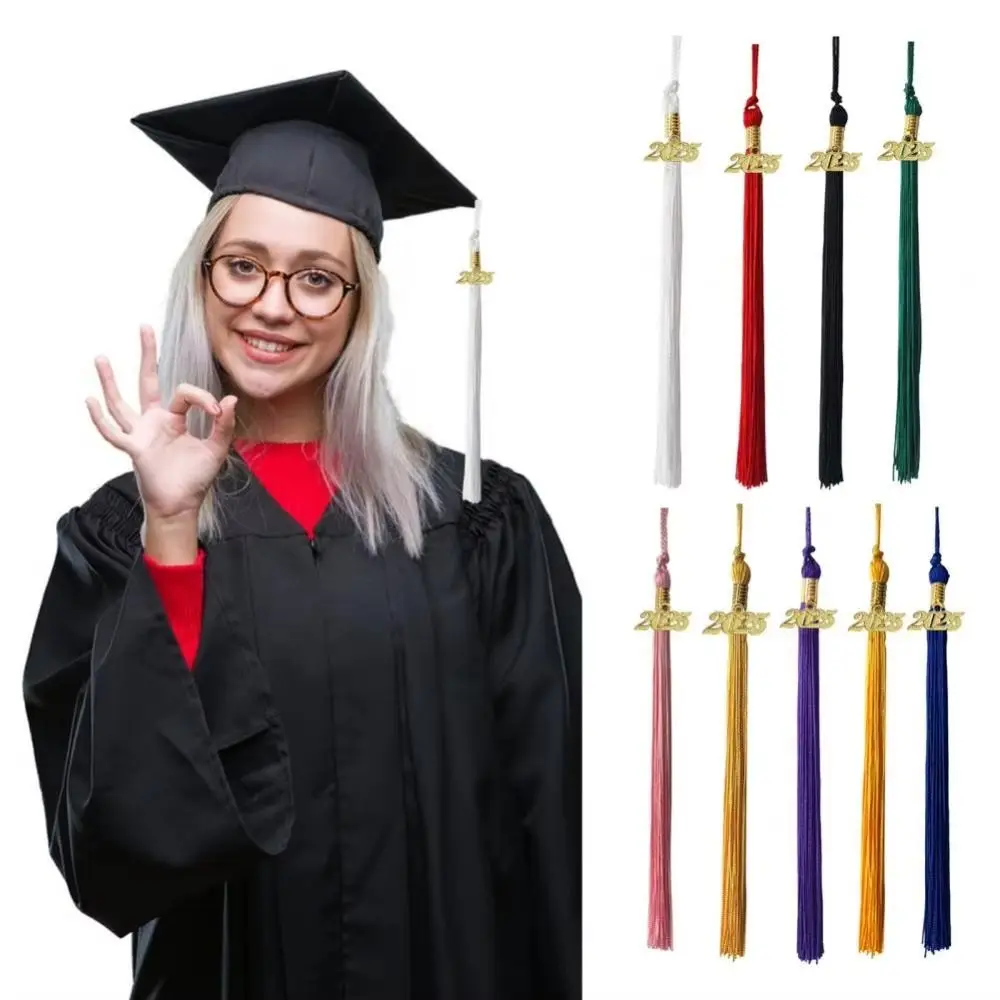 Polyester Academic Tassel Hanging for DIY Crafts and Graduation