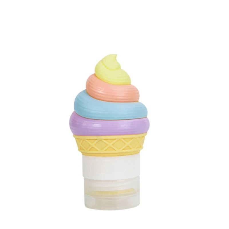 Silicone Travel Bottle Liquid Dispenser Multipurpose Liquid Organization for Indoor Outdoor Face Cream