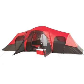 21' x 15’ x 78” 10-Person Family Camping Tent, 26.4 lbs 2