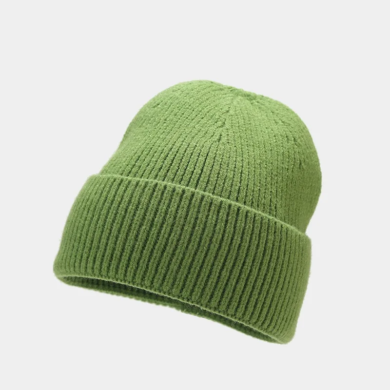 Neue Unisex-Herbst-Winter-warme Beanie-Mütze, einfarbig, gestrickt, gehäkelt, Mütze, Mütze, geeignet für den täglichen Gebrauch, Outdoor – Detail 16