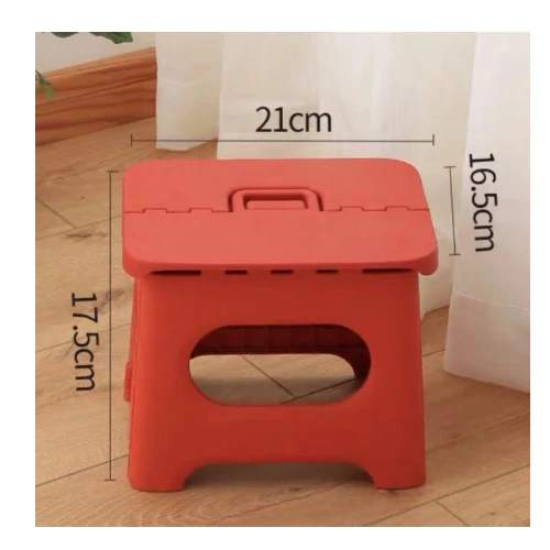 

2022 Folding Step Stool Cute Cartoon Plastic