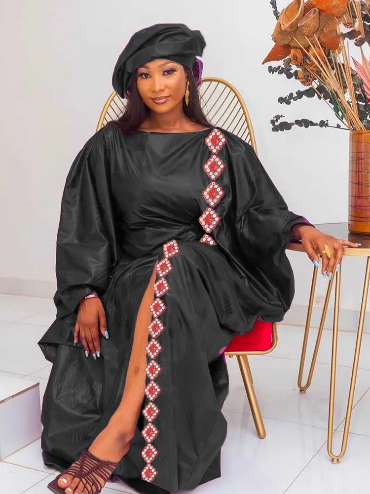 Bazin Riche 2023 ������ī �� �巹��, ������ ȭ���� �ǻ�, Guipure Bazin Riche Dashiki �κ�, ����� ���̵� ���� ��Ƽ �巹��, �Ż�