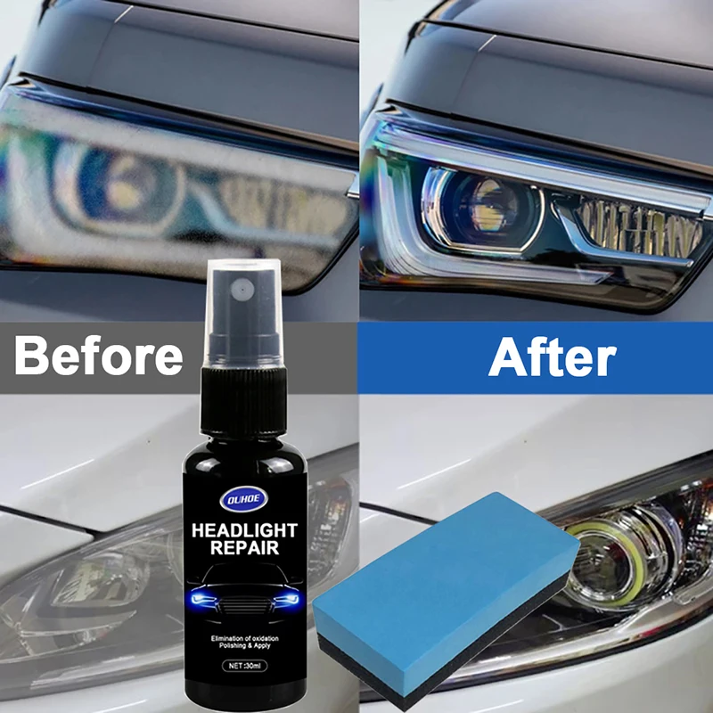 Car Headlight Polishing Agent Scratch Remover Repair Fluid Headlight