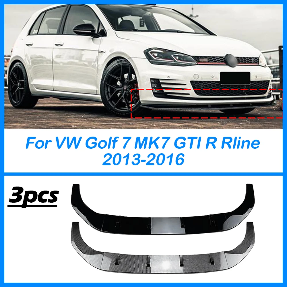 Front Splitter V.2 VW Golf 7 GTI, Our Offer \ Volkswagen \ Golf \ Mk7  [2013-2016] \ GTI Volkswagen \ Golf GTI \ Mk7