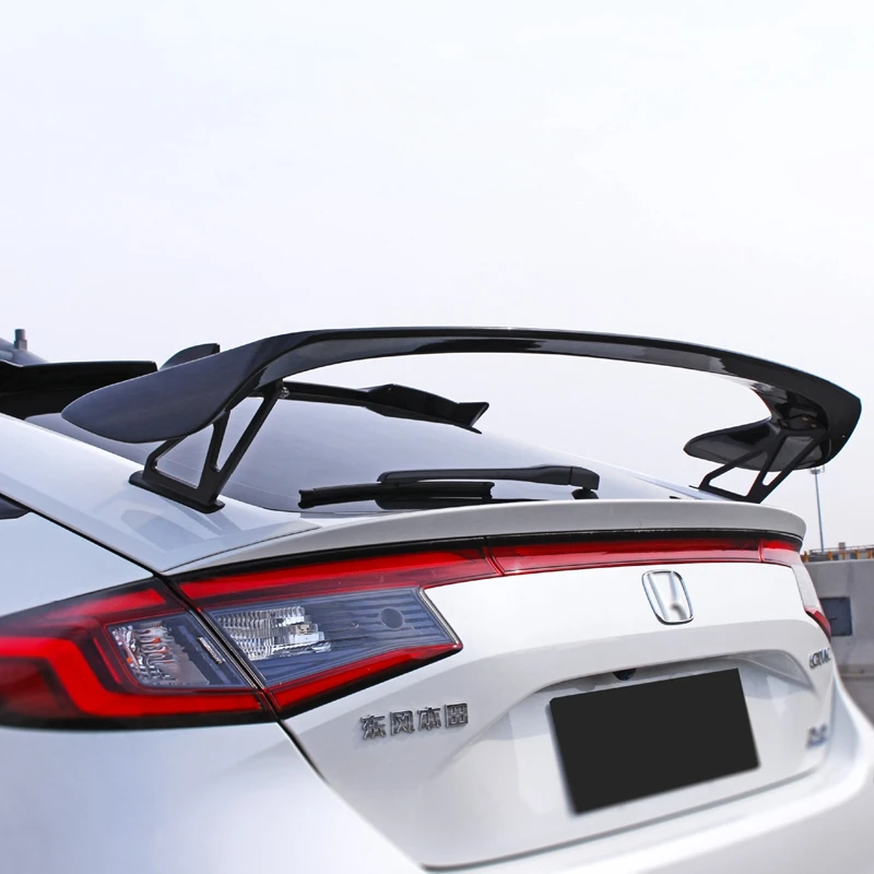 タイプ R スタイルリアトランクリップスポイラーウイングカー