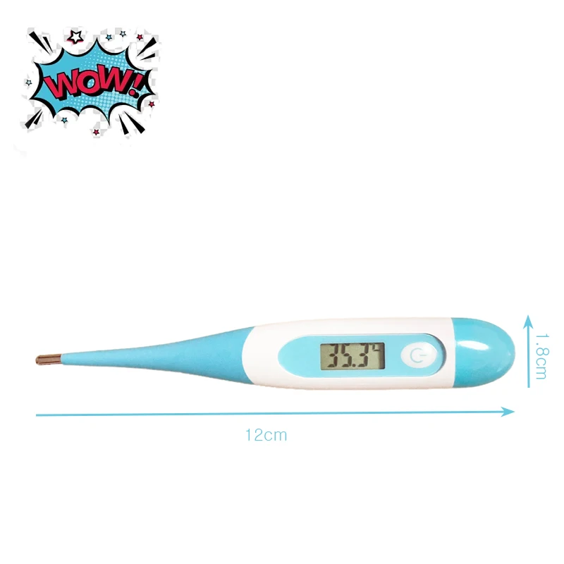 Cartoon portable Electronic Thermometer products Safe Dry Veterinary animals accessories Pet Medical Equipment Tool
