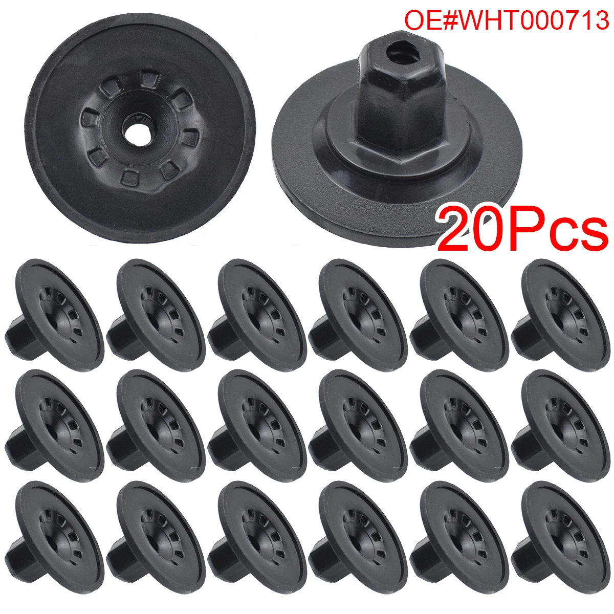 Boucliers de sous-corps de voiture, 20 pièces, panneau d'isolation, Clips de fixation, vis autotaraudeuses, bouchon d'écrou de siège, retenue pour Audi VW Auto Clip