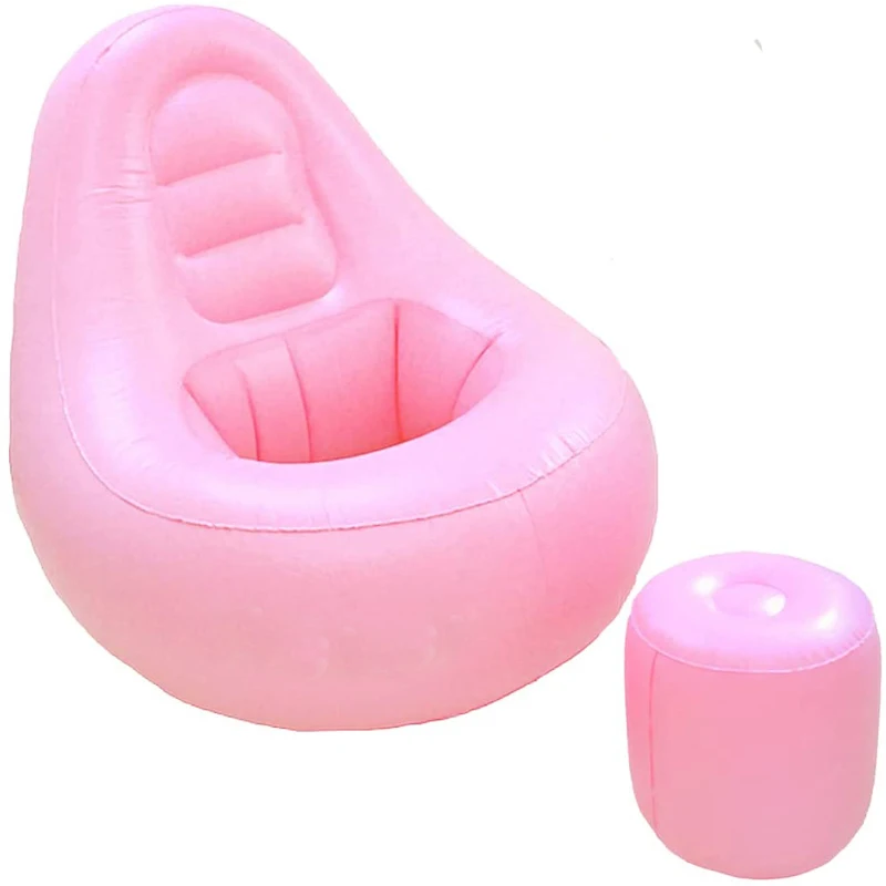 BBLChairInflatableSofaCouchLoungeBeanBagwithHoleOttomanfor