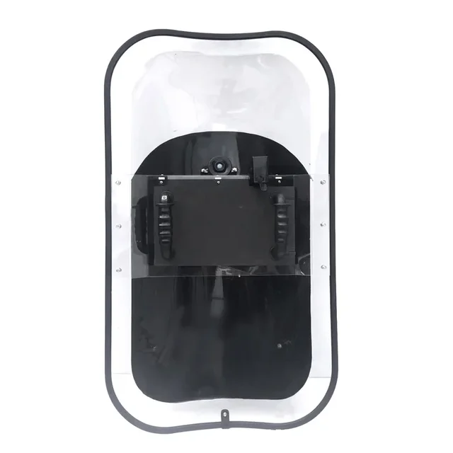 Pc Transparent Shield For Riot Protection French Hand Shield With Edge Square Shield 4