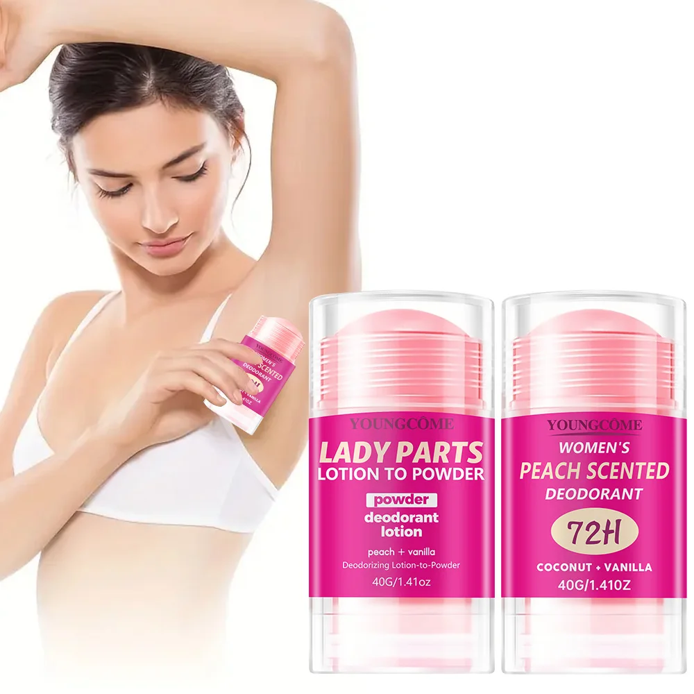 Peach Scented Underarm Bad Smell Sweating Removal Armpit Refreshing Antiperspirant Lasting Aroma Deodorant Body Care_voghion.com