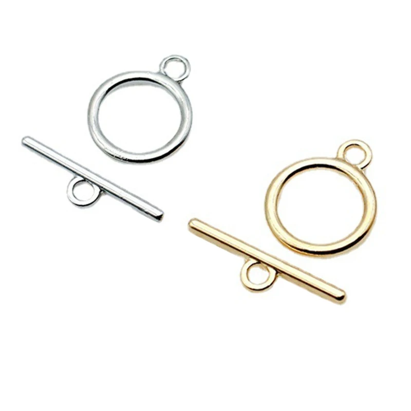 

10 Set Toggle Clasps OT End Clasp Connector for DIY Jewelry Component Making