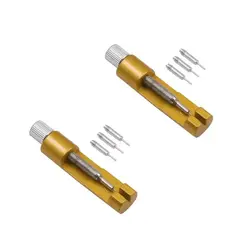 Universal Watch Strap Adjustment and Repair Tool Kit (2pcs gold)