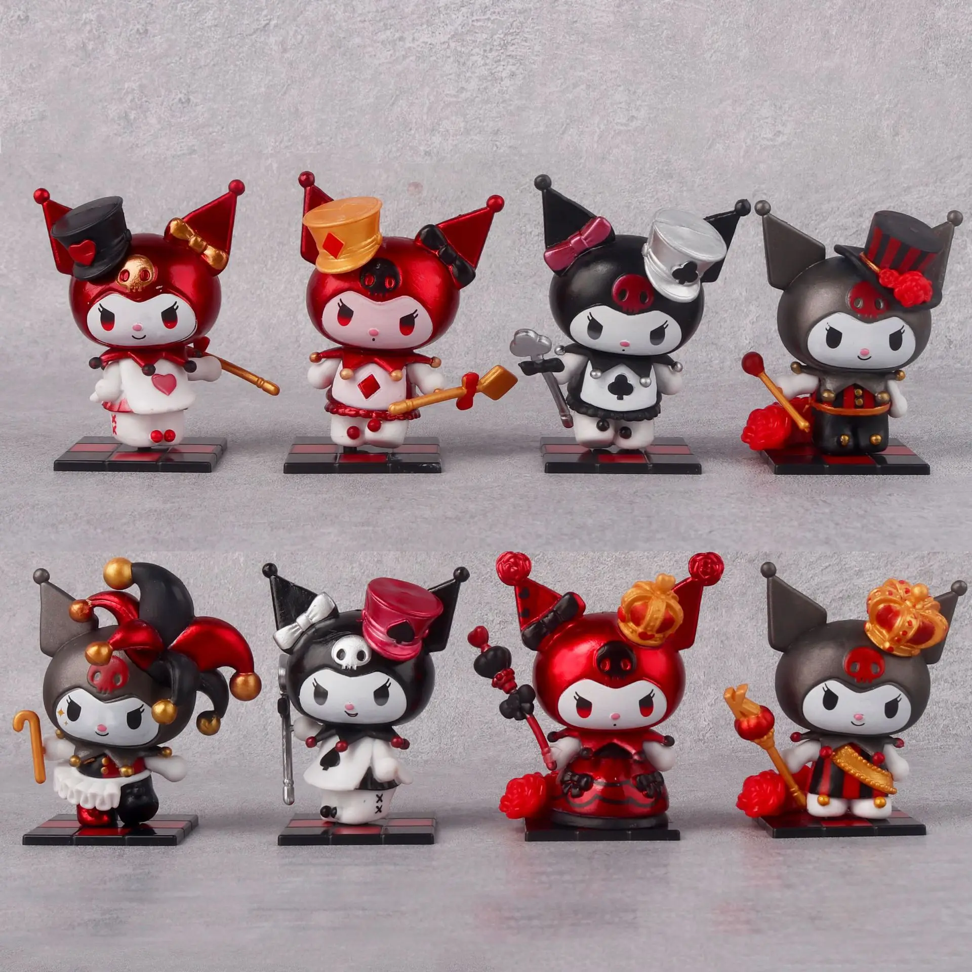 Melody & Kuromi ローズパーティーシリーズフィギュア Amazon.co.jp: MINISO サンリオ 8インチ マイメロディ&クロミ
