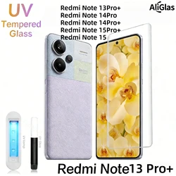 Ultra - Durable 3D Curved UV Tempered Glass Screen Protector with Fingerprint Unlocking - Best UV Glass