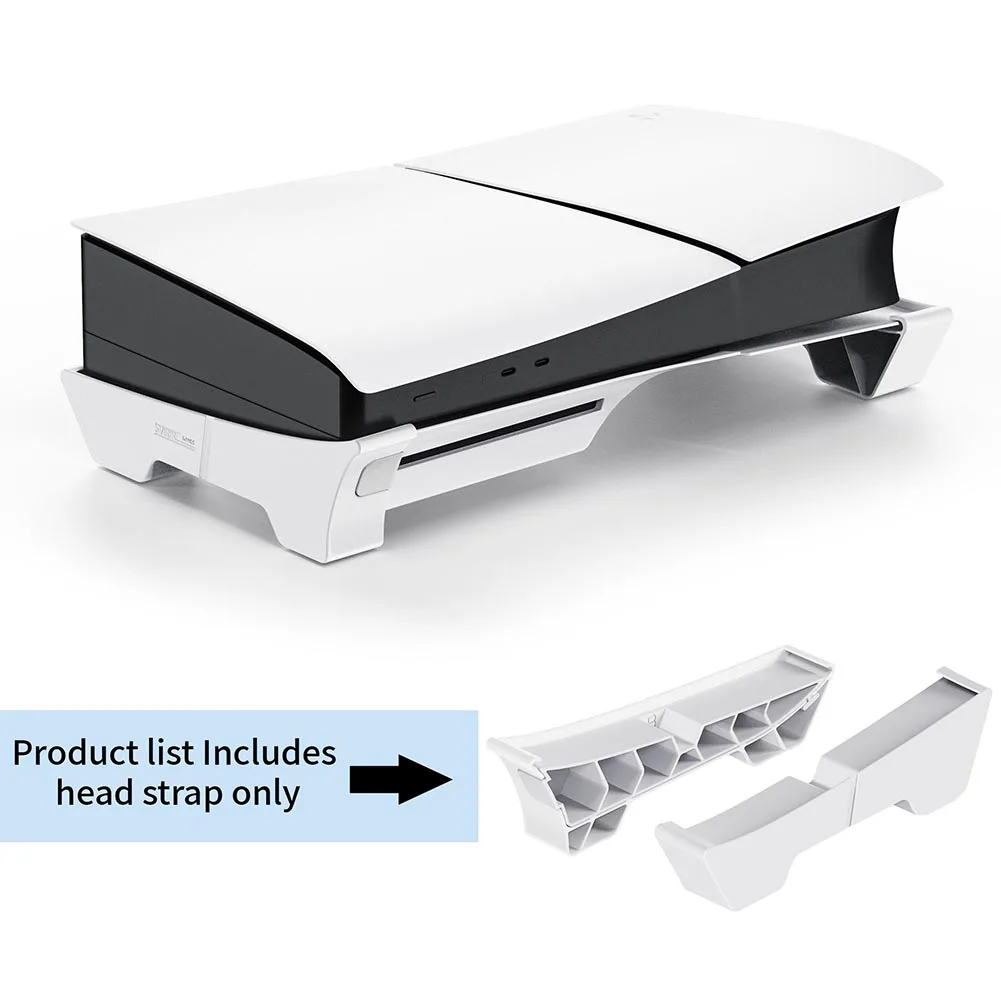 Cooling Horizontal Base Anti-Slip Dock Mount Holder Console Holder for Playstation 5 Slim Disc & Digital Edition