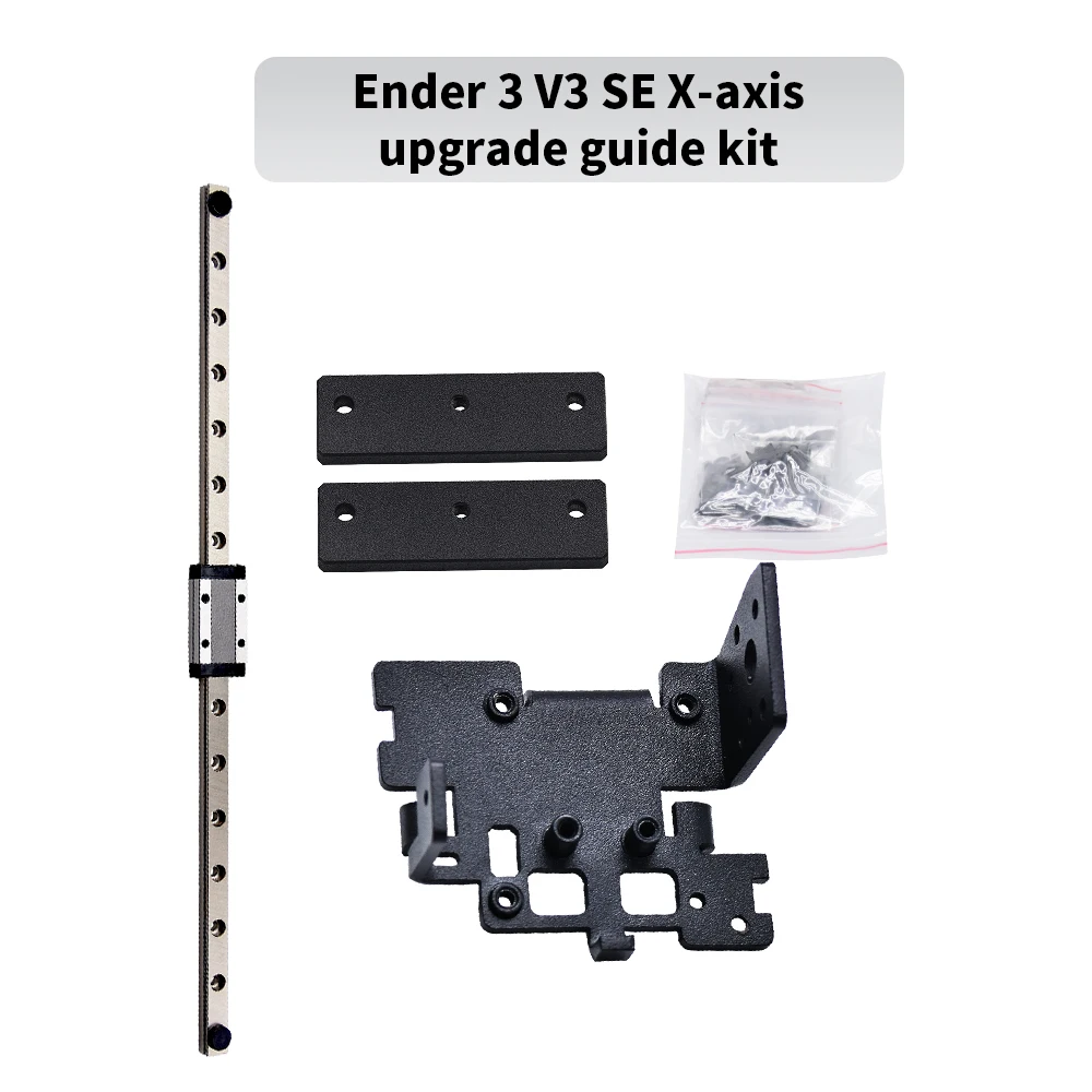 แท่นเลื่อนเส้นตรง MGN9H อัพเกรดแกน X สำหรับ Ender 3 V3 SE เสถียรภาพ 300 มม. แม่นยำสูง เพิ่มประสิทธิภาพใกล้เคียง V3 KE 1