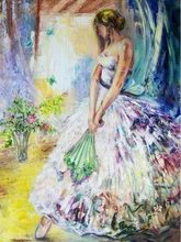  MoriYuan Diy Diamond Embroidery Princess Girl 5D AB Drill Diamond Painting Full Square/Round Mosaic Cross Stitch Kits Home Decor 