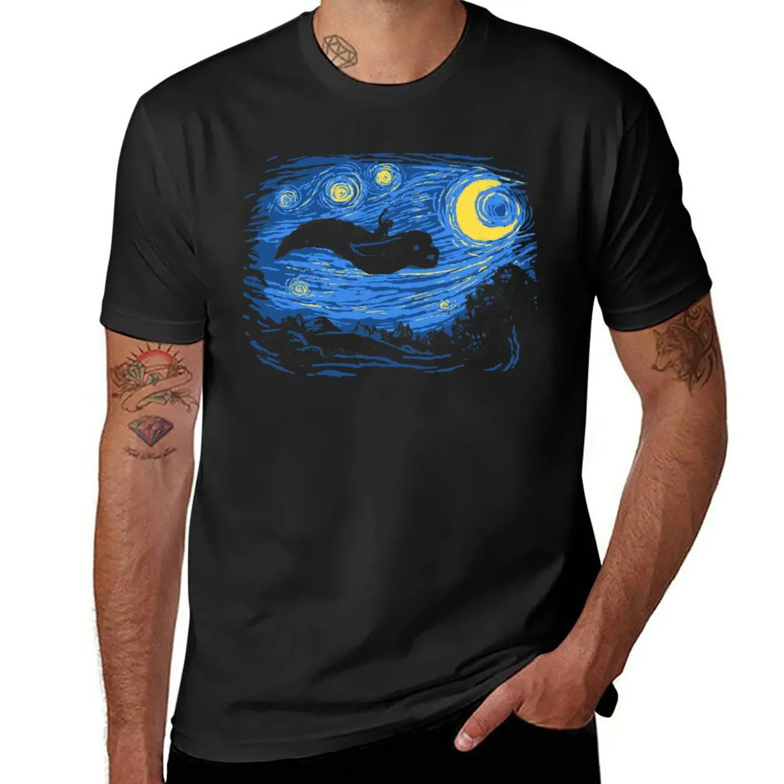 

Neverending Night T-Shirt blanks shirts graphic tees hippie clothes workout shirts for men