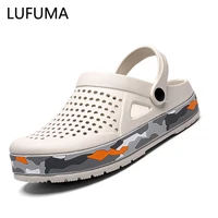 Hot Sale Brand Clogs Men Sandals Casual Shoes  EVA Lightweight Sandles Unisex Colorful Shoes for Summer Beach Zapatos Hombre 1