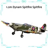 Dynam Spitfire With A Wingspan Of 1200mm, Remote-controlled Aerial Model, Fixed Wing V3 Version 1