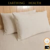 Earthed Silver Fiber Pillowcase with Earthing Cord Radiation-proof Kits Grounding Health EMF Protection for Better Sleep 1