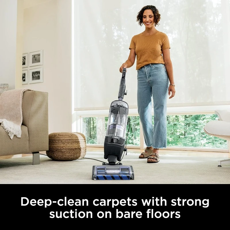 Upright Vacuum, with Powered Lift-Away & Self-Cleaning Brushroll, 1 Qt Dust Cupfor Powerful Pet Hair Pickup with No Hair Wrap