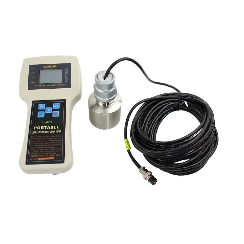 Ultrasonic Water Depth Detector Meter Portable Ultrasonic Echo Sounder Transducer 2