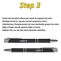 20-200 ручек, оптовая продажа, горячая распродажа, шариковая ручка на заказ, металлическая шариковая ручка, поддержка печати логотипа, реклама, персонализированная ручка, реклама — изображение 4