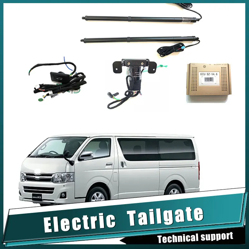 

For Toyota Hiace All series Car Accessorie Intelligent Electric Tailgate Modified Car Trunk Support Rod Tail Door Switches Parts