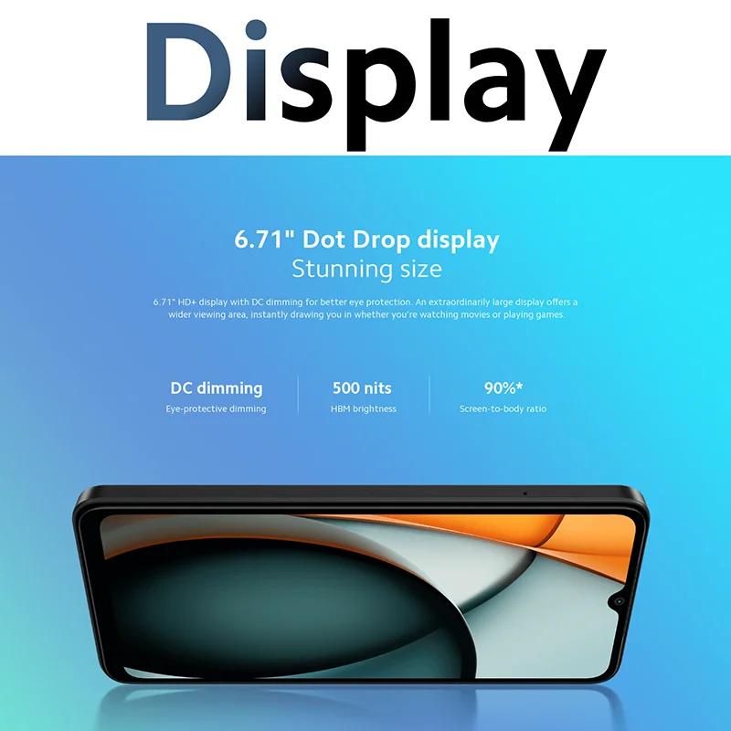Global Version Xiaomi Redmi A3 Smartphone 64GB / 128GB ROM 6.71" Dot Drop display MediaTek Helio G36 5000mAh Battery 8MP Camera 4