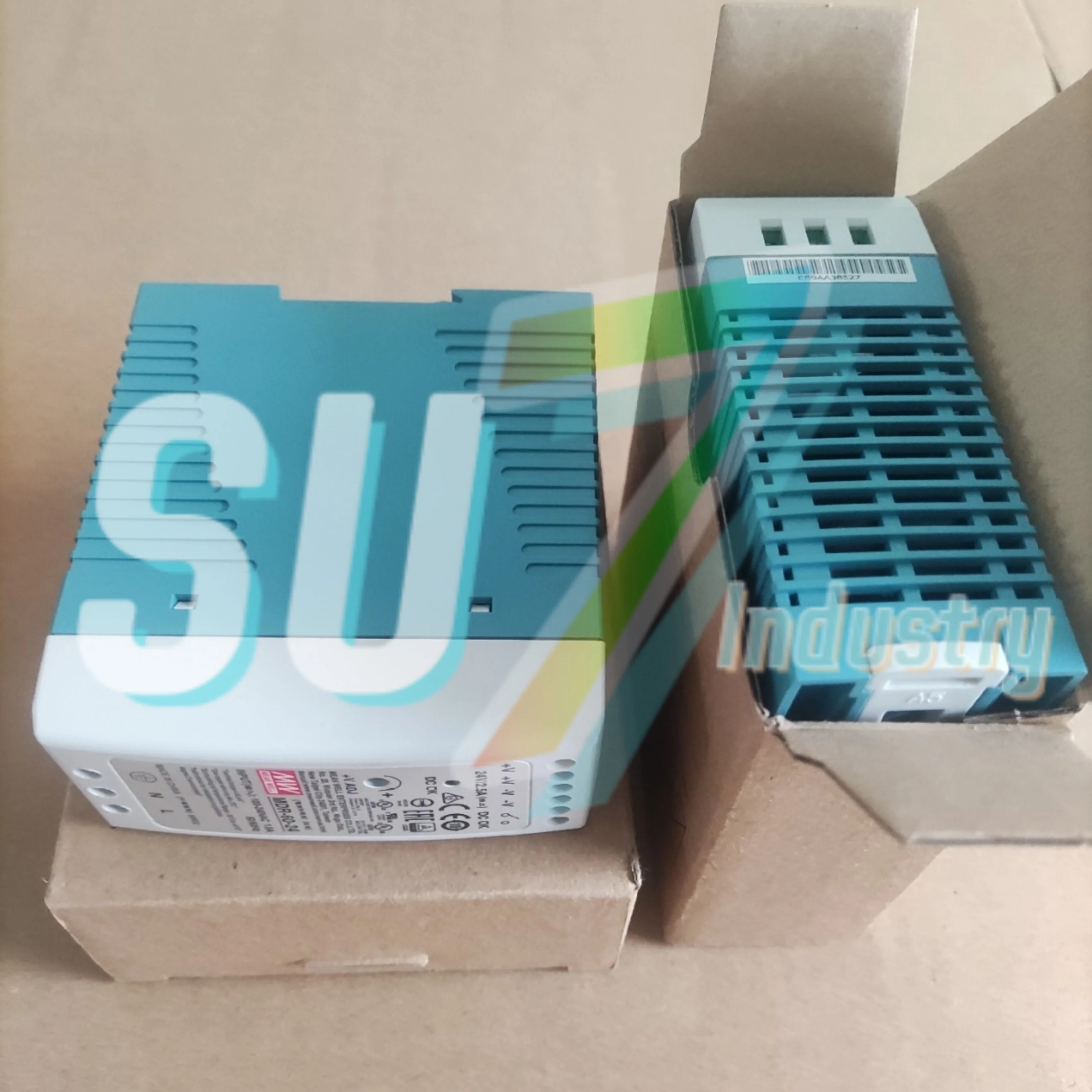 Mean Well MDR-60-12 MDR-60-24 스위치 전원 공급 장치 박스 내 새 제품