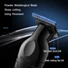 Kemei 2299 Barber Cordless Hair Trimmer 0mm Zero Gapped Carving Clipper Detailer Professional Electric Finish Cutting Machine 2