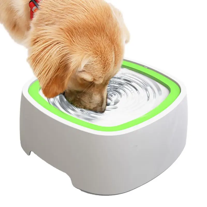 

Stay Dry Dog Water Bowl 1.5 L Dog Water Bowl Dispenser Slow Drink Pet Water Bowl Vehicle Carried Travel Slow Drinking Water Bowl
