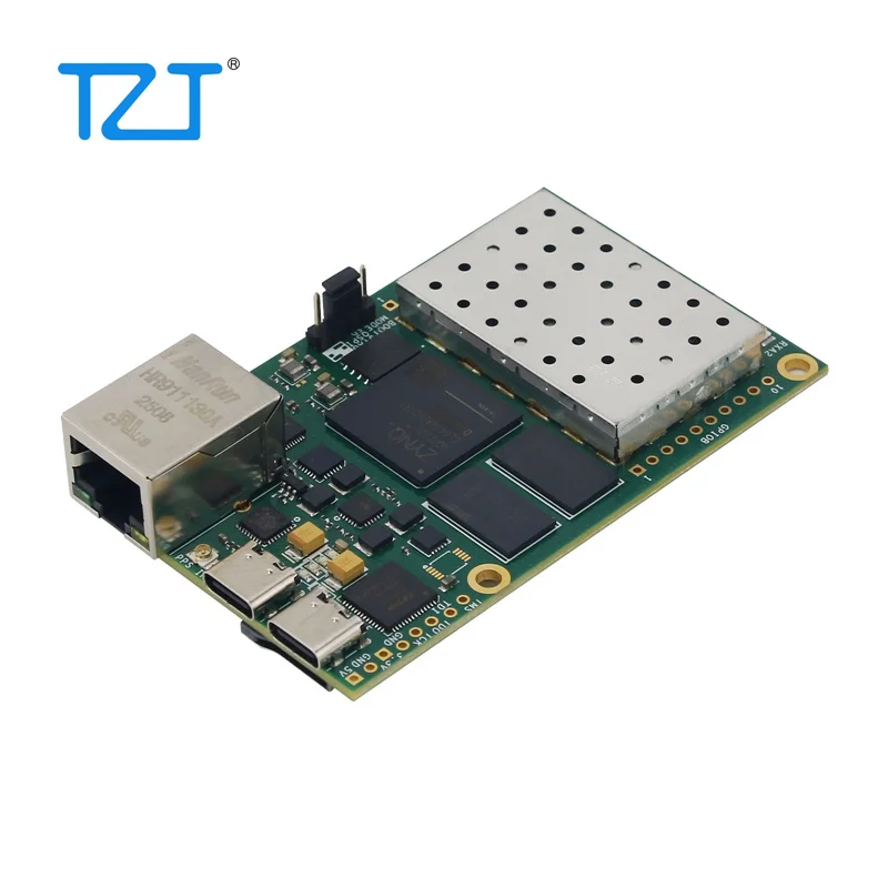 TZT 70MHz-6GHz 8/4채널 위상 동기화 수신 SDR 개발 보드 XC7Z020-2CLG400I+4pcs/2pcs AD936X 기반