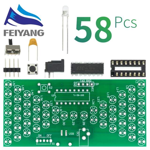 DIY Wiring Kit Windchime Educational Learning Electronics Kit Swing Set PCB  Kit