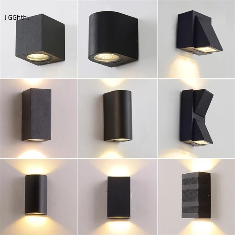 

Outdoor LED Wall Lamp Waterproof Patio Sconces Creative Decorative For Porch Staircase Garden Villa