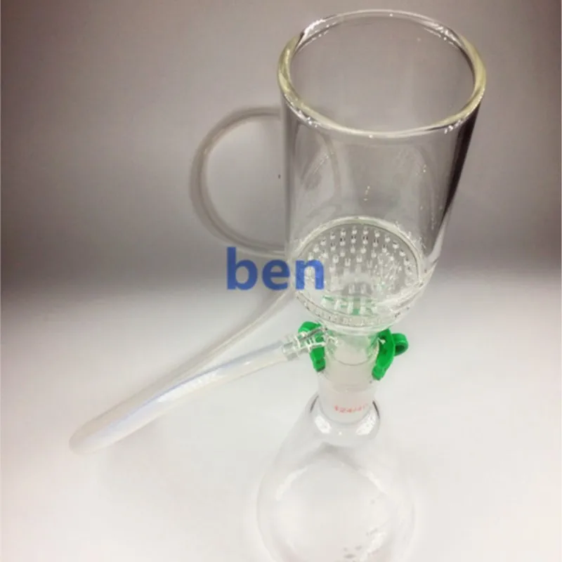 Entonnoir Büchner En Verre Borosilicate 1000ml Avec Fritte Fine G2 - Neuf, Marque Metallixity