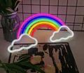 Rainbow clouds