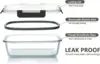 M MCIRCO 24-Piece Glass Food Storage Containers with Upgraded Snap Locking Lids,Glass Meal Prep Containers Set - Airtight Lunch 3